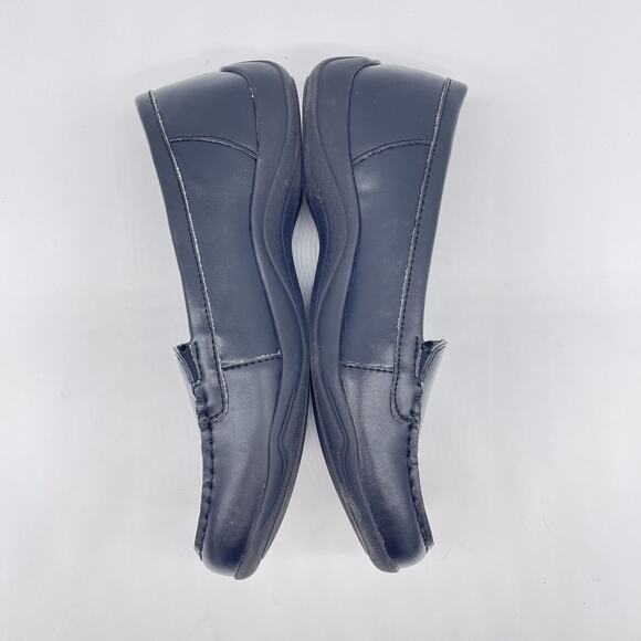 G.h. Bass & Co Womens Ann Black Leather Slip On Casual Loafer Shoes Size 7.5 - Picture 6 of 9